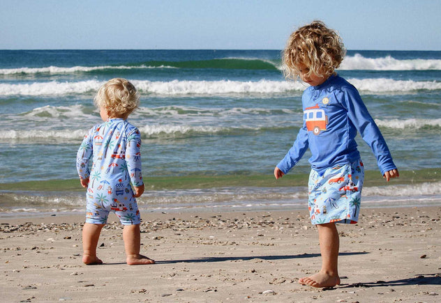 Children's Bathing Suits for a Beach Day