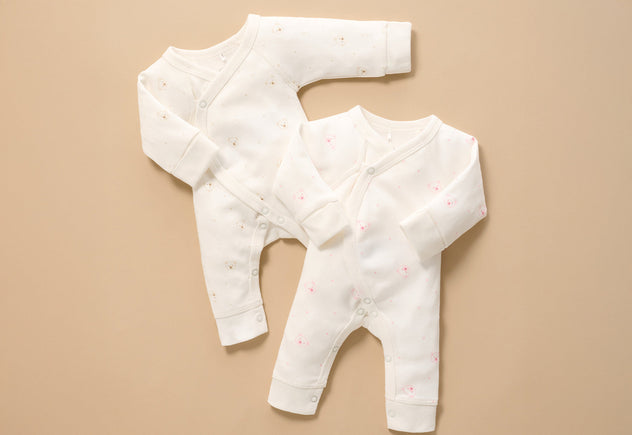 urebaby premie crossover growsuit for premature babies