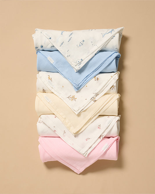 Baby muslin swaddles