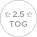2.5 TOG