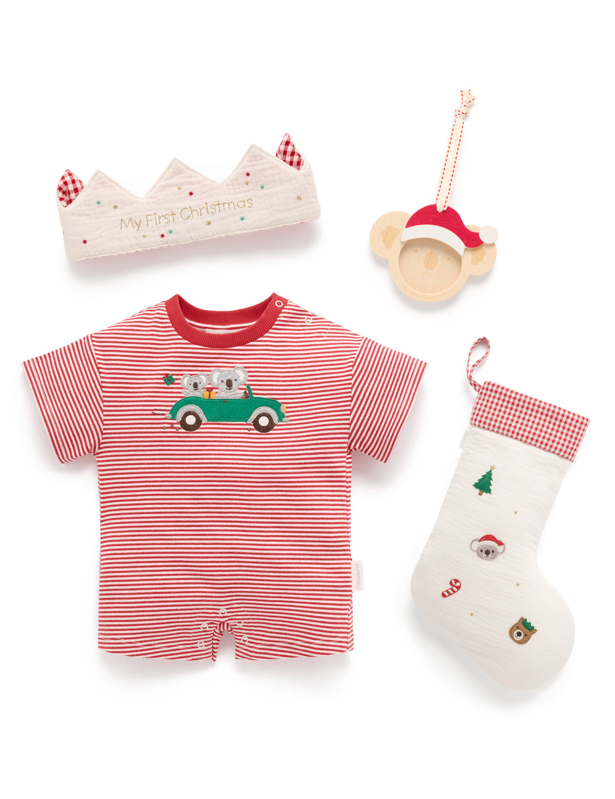 Baby's First Christmas Gift Set